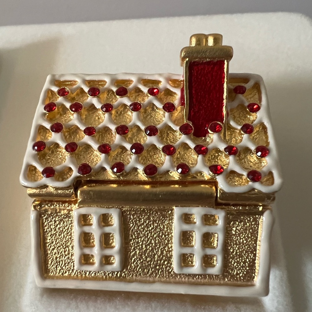 ESTEE LAUDER pleasures solid perfume GINGERBREAD HOUSE - Picture 4 of 11